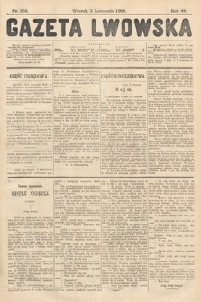 Gazeta Lwowska. 1908, nr 252