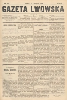 Gazeta Lwowska. 1908, nr 264