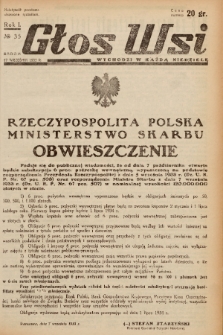 Głos Wsi. 1933, nr 35