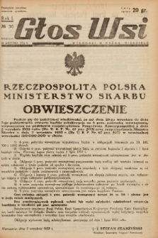 Głos Wsi. 1933, nr 36