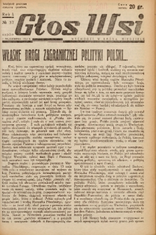 Głos Wsi. 1933, nr 37