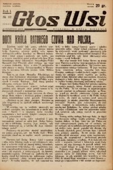 Głos Wsi. 1933, nr 40