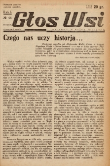 Głos Wsi. 1933, nr 46