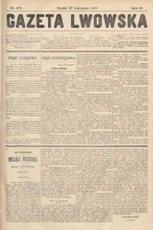 Gazeta Lwowska. 1908, nr 273