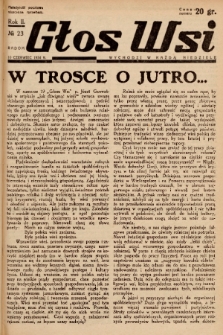 Głos Wsi. 1934, nr 23