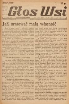 Głos Wsi. 1934, nr 27