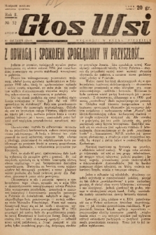 Głos Wsi. 1934, nr 52