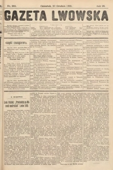 Gazeta Lwowska. 1908, nr 283