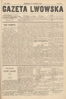 Gazeta Lwowska. 1908, nr 286