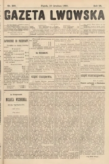 Gazeta Lwowska. 1908, nr 290