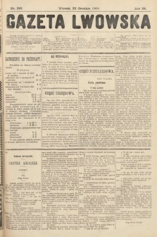Gazeta Lwowska. 1908, nr 293