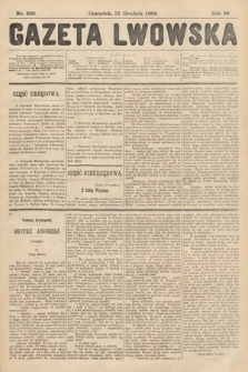 Gazeta Lwowska. 1908, nr 299
