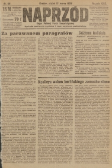 Naprzód : organ Polskiej Partyi Socyalistycznej. 1920, nr  68