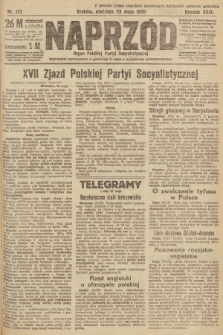 Naprzód : organ Polskiej Partyi Socyalistycznej. 1920, nr  122