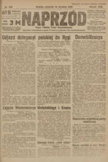 Naprzód : organ Polskiej Partyi Socyalistycznej. 1920, nr  220