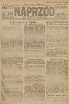 Naprzód : organ Polskiej Partyi Socyalistycznej. 1920, nr  231