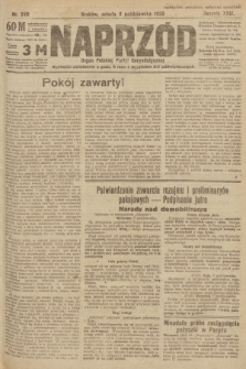 Naprzód : organ Polskiej Partyi Socyalistycznej. 1920, nr  240