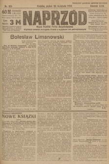 Naprzód : organ Polskiej Partyi Socyalistycznej. 1920, nr  281