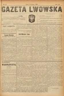 Gazeta Lwowska. 1921, nr 37