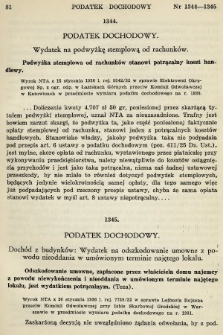 Orzecznictwo Sądów Najwyższych w Sprawach Podatkowych i Administracyjnych. R. 5, 1936, T. 1-2, nr 2