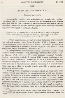 Orzecznictwo Sądów Najwyższych w Sprawach Podatkowych i Administracyjnych. R. 6, 1937, T. 1-2, nr 2