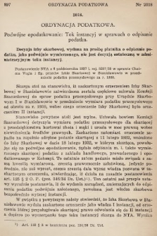 Orzecznictwo Sądów Najwyższych w Sprawach Podatkowych i Administracyjnych. R. 6, 1937, T. 1-2, nr 12