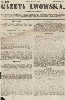 Gazeta Lwowska. 1854, nr 150