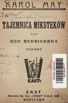 Tajemnica Miksteków : powieść