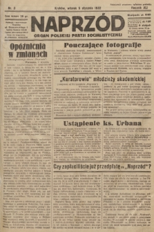 Naprzód : organ Polskiej Partji Socjalistycznej. 1932, nr 3