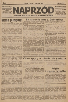 Naprzód : organ Polskiej Partji Socjalistycznej. 1932, nr 4