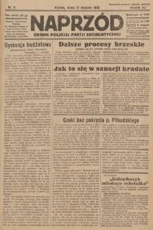 Naprzód : organ Polskiej Partji Socjalistycznej. 1932, nr 9