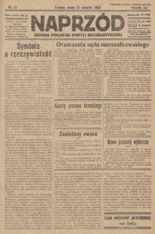 Naprzód : organ Polskiej Partji Socjalistycznej. 1932, nr 21