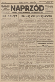 Naprzód : organ Polskiej Partji Socjalistycznej. 1932, nr 27