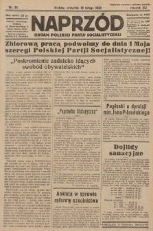 Naprzód : organ Polskiej Partji Socjalistycznej. 1932, nr 39