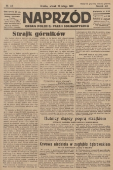 Naprzód : organ Polskiej Partji Socjalistycznej. 1932, nr 43