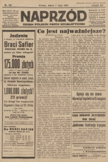 Naprzód : organ Polskiej Partji Socjalistycznej. 1932, nr 102