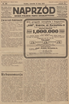 Naprzód : organ Polskiej Partji Socjalistycznej. 1932, nr 106 (po konfiskacie nakład drugi)
