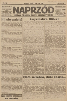 Naprzód : organ Polskiej Partji Socjalistycznej. 1932, nr 121