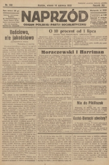 Naprzód : organ Polskiej Partji Socjalistycznej. 1932, nr 132