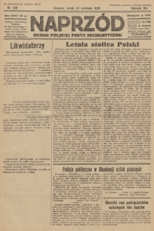 Naprzód : organ Polskiej Partji Socjalistycznej. 1932, nr 139 (po konfiskacie nakład drugi)