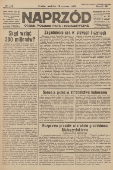 Naprzód : organ Polskiej Partji Socjalistycznej. 1932, nr 143