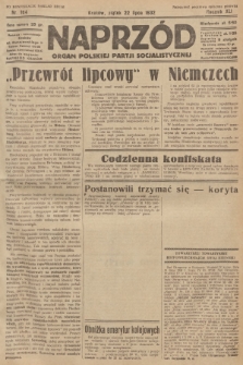 Naprzód : organ Polskiej Partji Socjalistycznej. 1932, nr 164 (po konfiskacie nakład drugi)