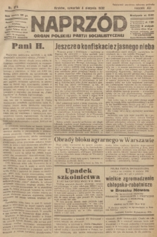 Naprzód : organ Polskiej Partji Socjalistycznej. 1932, nr 175