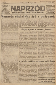 Naprzód : organ Polskiej Partji Socjalistycznej. 1932, nr 176