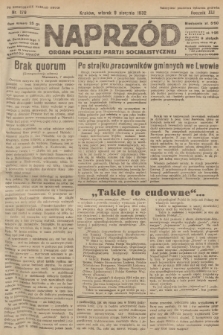 Naprzód : organ Polskiej Partji Socjalistycznej. 1932, nr 179 (po konfiskacie nakład drugi)