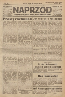 Naprzód : organ Polskiej Partji Socjalistycznej. 1932, nr 191