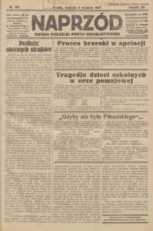 Naprzód : organ Polskiej Partji Socjalistycznej. 1932, nr 201