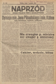 Naprzód : organ Polskiej Partji Socjalistycznej. 1932, nr 203