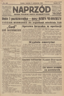 Naprzód : organ Polskiej Partji Socjalistycznej. 1932, nr 225