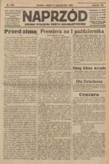 Naprzód : organ Polskiej Partji Socjalistycznej. 1932, nr 226